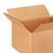 25 pcs Corrugated Shipping Boxes Durable Kraft Cardboard 8 x 6 x 4 Inch